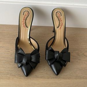 Charolette Olympia Heels- Black- Size 8.5